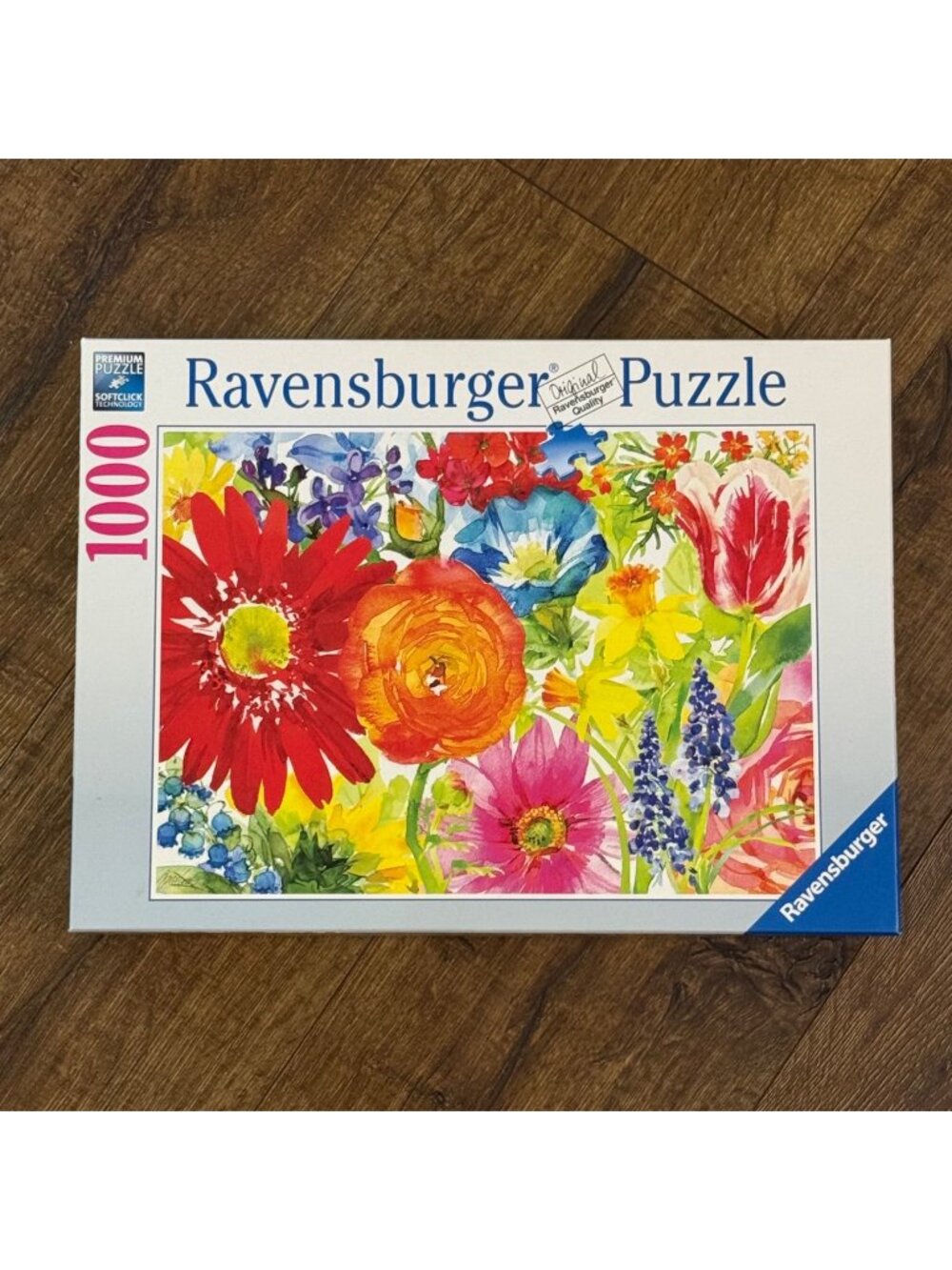 Ravensburger Abundant Blooms 1000-Pc. Jigsaw Puzzle No. 19 729 3 Complete